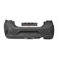 Platinum Plus Rear Bumper Corsa 19 819 Primed 4X Pdc and Camera Hole