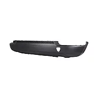 Platinum Plus Rear Lower Bumper Jeep Compass 17 No Pdc Holes Dark Grey
