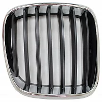 Platinum Plus Osf Radiator Grille X3 F25 1014 Chrome Surround With Black Slats