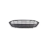 Platinum Plus Radiator Grille Focus 18 618 Inc Chrome Frame and Silver Mldg