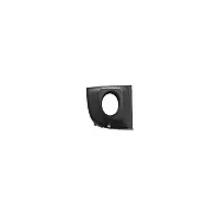 Platinum Plus Osf Bumper Grille Fiat 500 07 Inc Fog Holes Black