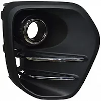 Starline Osf Bumper Grille Sportage 1618 Gloss Blackchrome